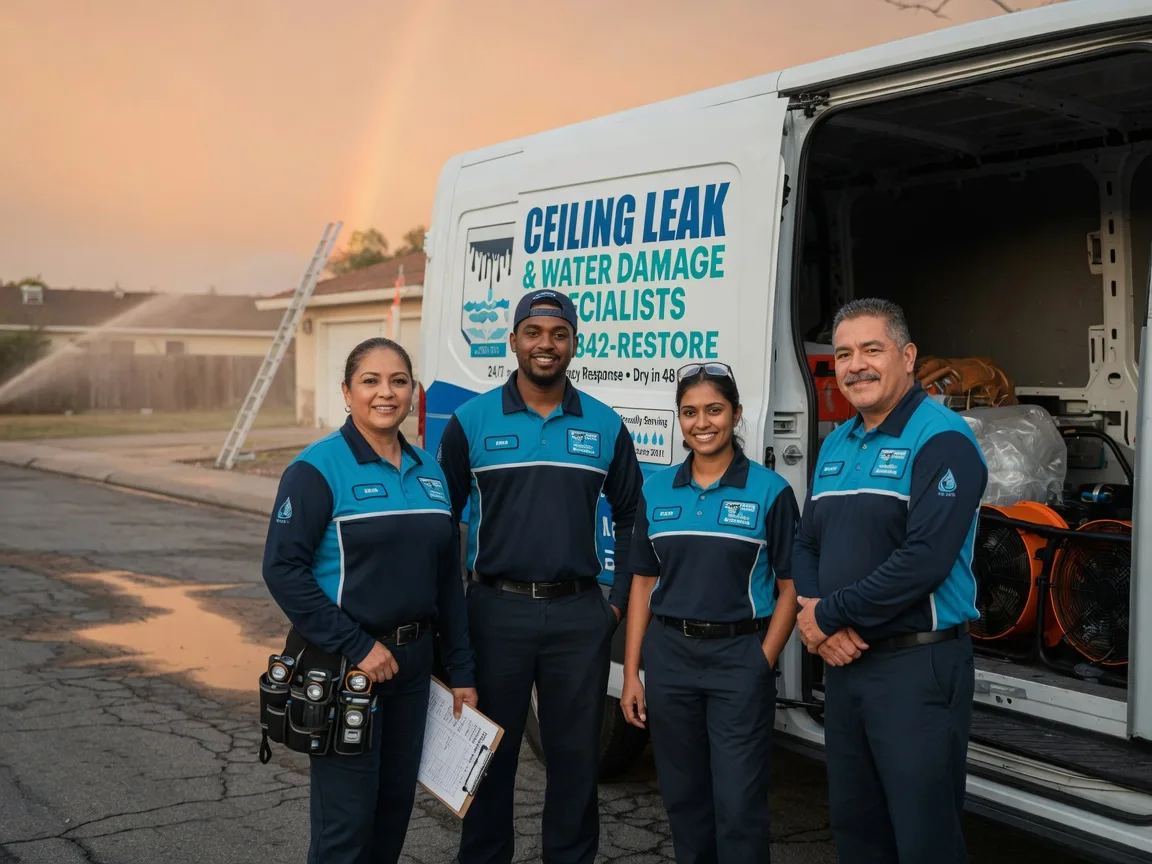Ceiling Leak Cleanup company in Bromide, OK