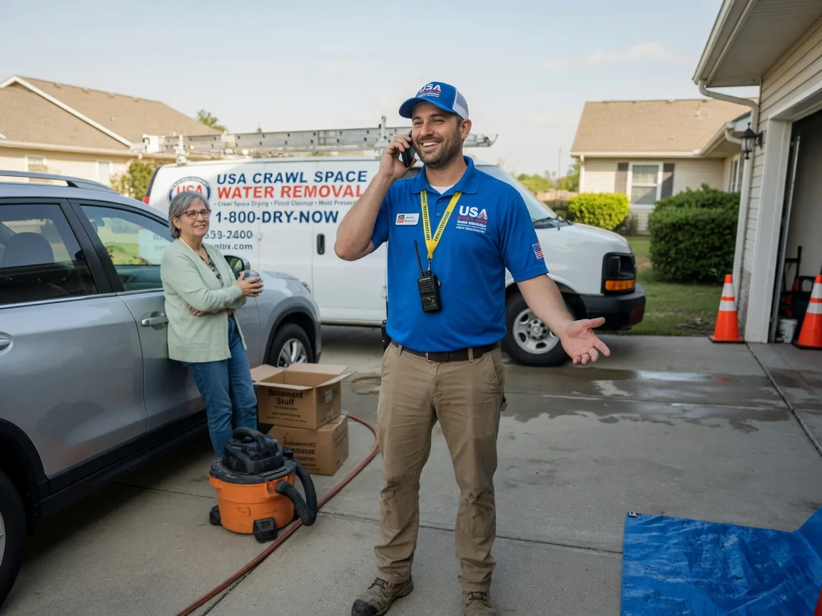 Crawl Space Water Removal Bromide, OK FAQs
